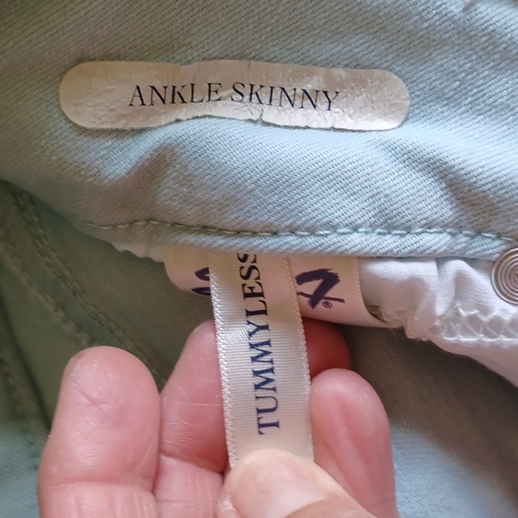 😀3/$12 7 Seven Jeans mint Green sz4 - Picture 12 of 12
